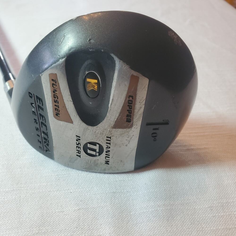 Electra Oversize 1 Driver 10 Degree Copper Titanium Tungsten Golf Club RH Men